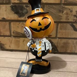 Cynthia Rowley Pumpkin Man With Lollipop